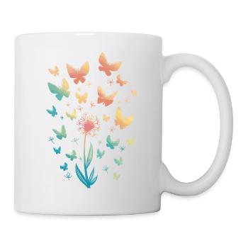 Butterflies Watercolor - Mug - white - Right