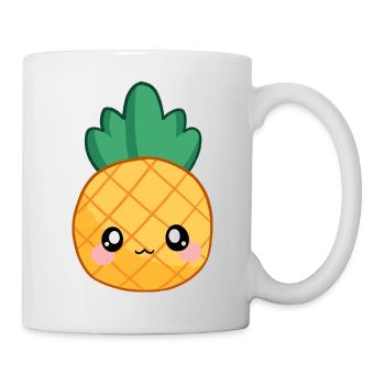 Sweet Kawaii Pineapple - Mug - white - Right