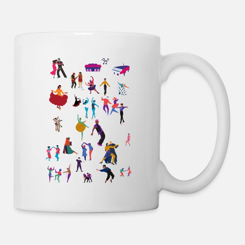 dance - Mug blanc - blanc