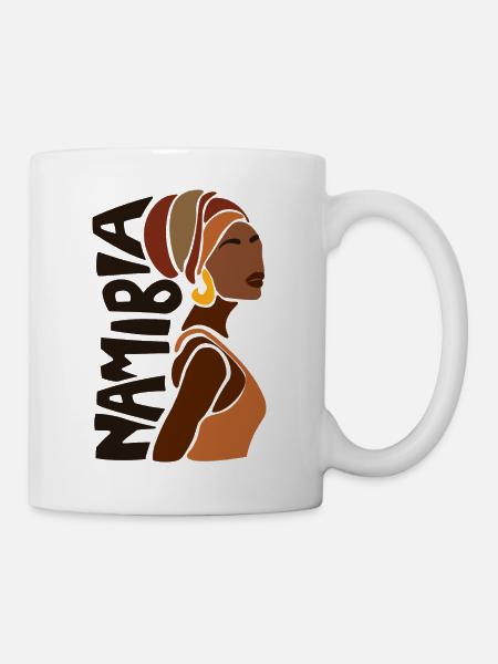 Namibie Namibien Mme Windhoek Namib Souvenir - Mug blanc - blanc