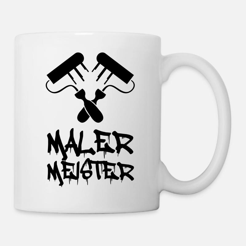 Maler Meister - Tasse - Weiß