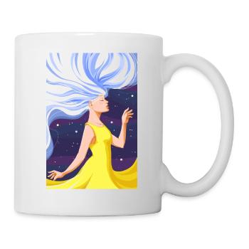 Ms. | Goddess in space - Mug - white - Right