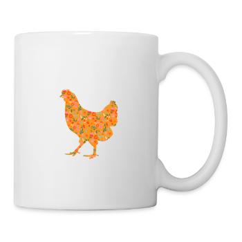 Hühner Flüsterin - Tasse - Weiß - Rechts