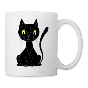 Chat - Mug blanc - blanc - Droite