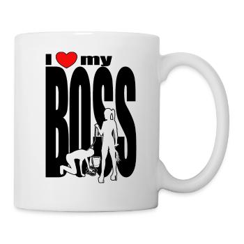 Ich liebe meine Frau - Herrin - Tasse - Weiß - Rechts