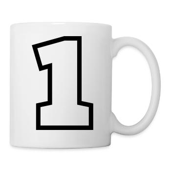 1 - Tasse - Weiß - Rechts