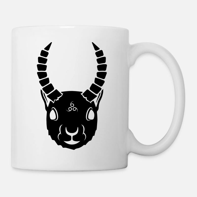 Écureuil démoniaque - Mug blanc - blanc