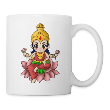 Indien Inder Hindu Durga Gott Land I Geschenk - Tasse - Weiß - Rechts