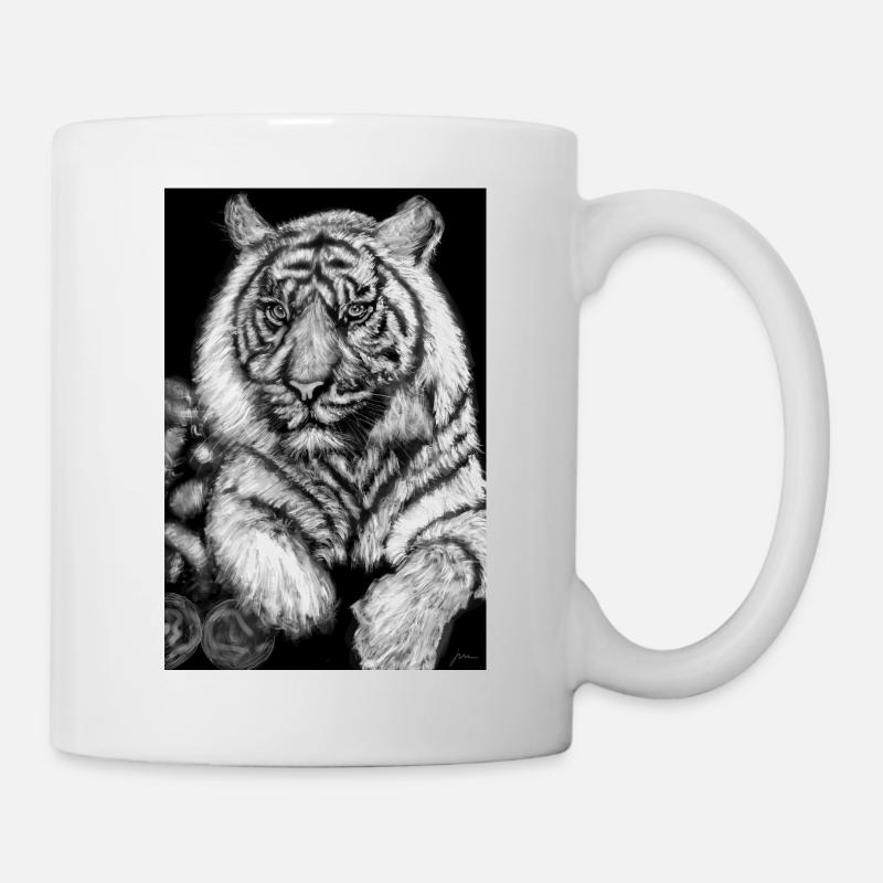 Tiger007 - Mug - white