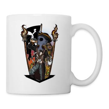 The alien Edward Teach - Color version - Mug - white - Right