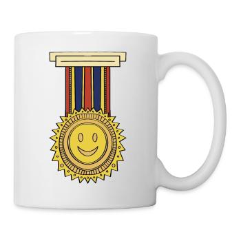 Smile Order / Award / Anniversary / Joy - Mug - white - Right