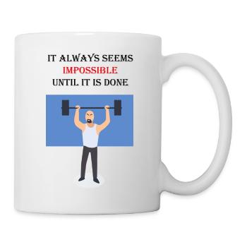 Sport Statement Geschenkidee - Tasse - Weiß - Rechts