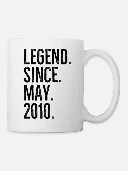 Legende seit Mai 2010 - Tasse - Weiß