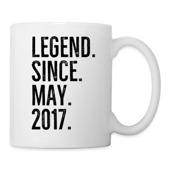 Legend Since May 2017 - Mug - white - Right