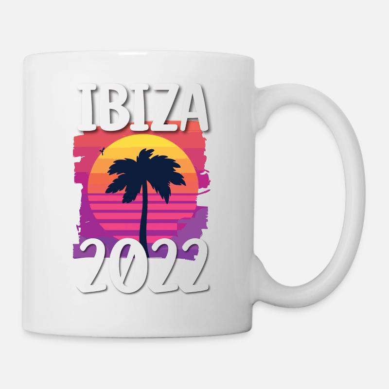 Ibiza 2022 - Mug blanc - blanc