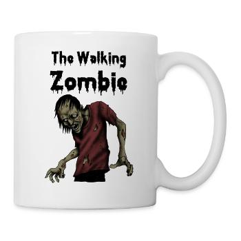 The Walking Zombie - Mug blanc - blanc - Droite