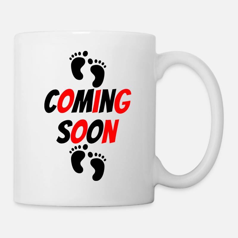 Demnächst!! - Tasse - Weiß