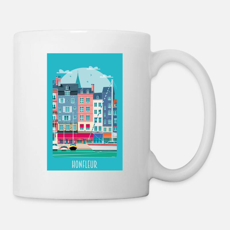 HONFLEUR - Mug blanc - blanc