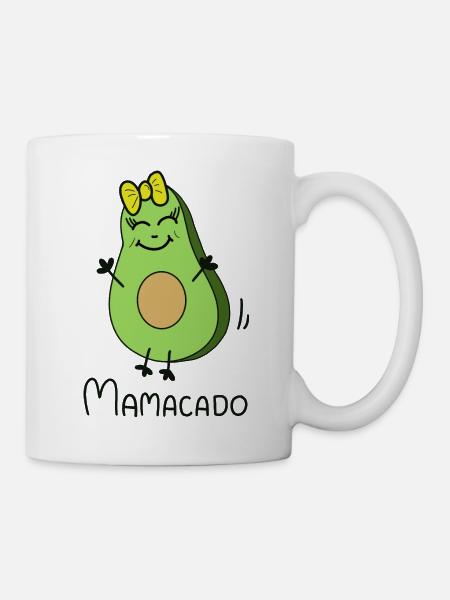 Mamacado Mama Avocado - Mother's Day Mommy - Mug - white