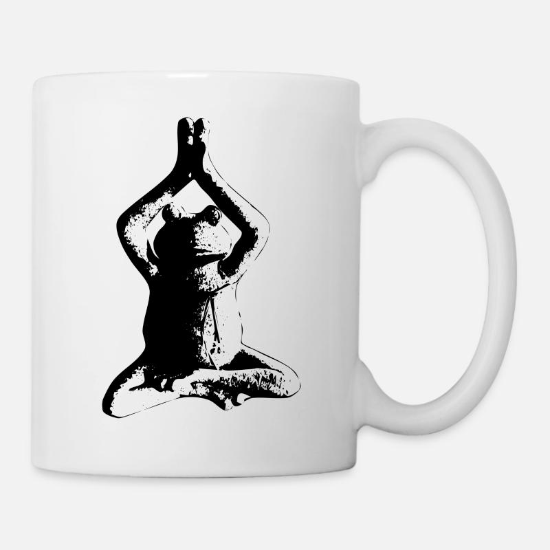 Frosch - Tasse - Weiß