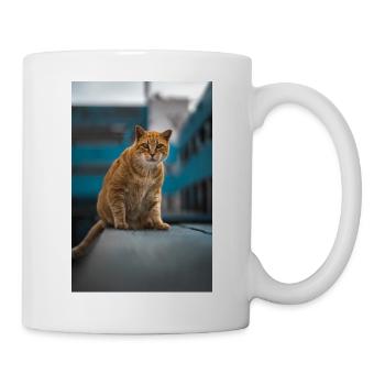 Cat shot from Fuerteventura - Mug - white - Right