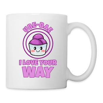 Philippinen Filipino Ube Nachtisch I Geschenk - Tasse - Weiß - Rechts