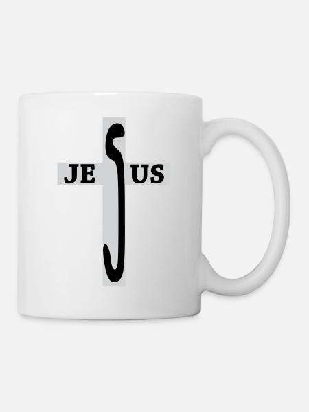 Jésus / Christianisme / Catholique - Mug blanc - blanc