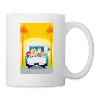 Automobile - Mug blanc - blanc - Droite