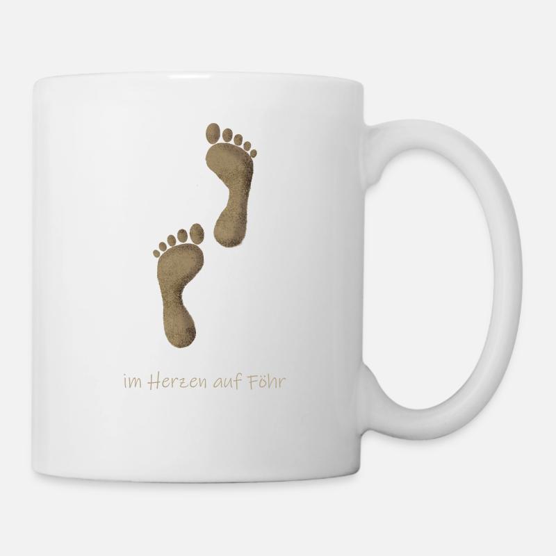 Föhr Sand - Tasse - Weiß