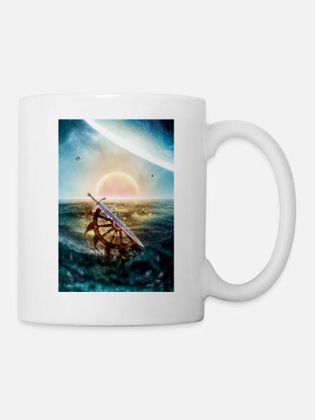 The Sword and the Crown - Mug - white