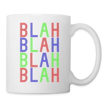 BlahBlahBlah - Mug - white - Right