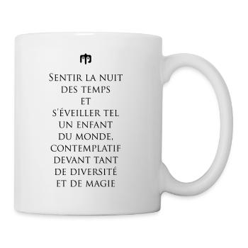 nuitdestemps - Mug blanc - blanc - Droite