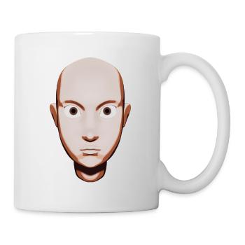 Stylized Cartoon Portrait - Mug - white - Right