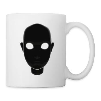 Mystical Character Head Silhouette - Mug - white - Right