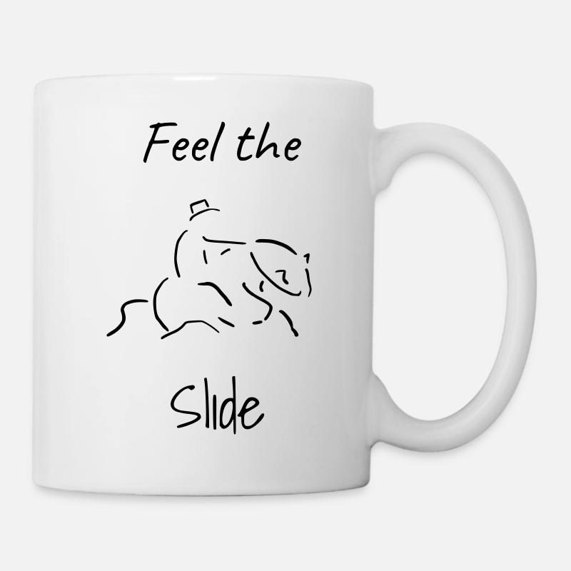 Ressentez la diapositive - Mug blanc - blanc