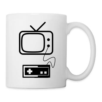 RETRO GAMING - Tasse - Weiß - Rechts