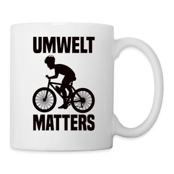 Umwelt Matters Klimawandel - Tasse - Weiß - Rechts