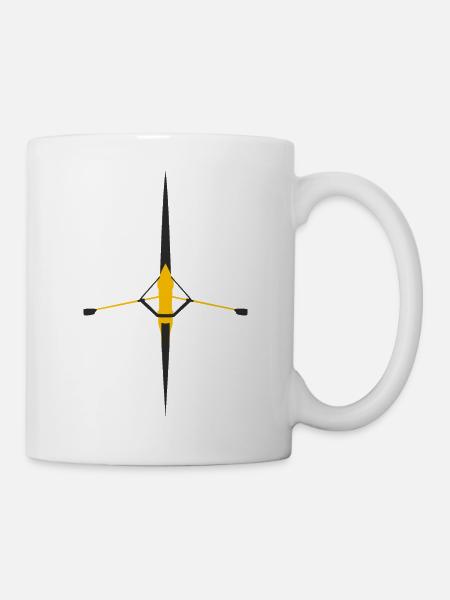 Rudern - Tasse - Weiß