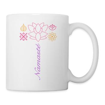 Namaste - Mug blanc - blanc - Droite