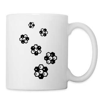 Symbole de l’apiculteur - Mug blanc - blanc - Droite