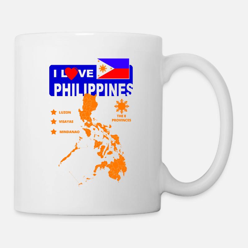 I Love Philippines - Mahal kong Pilipinas - Mug - white