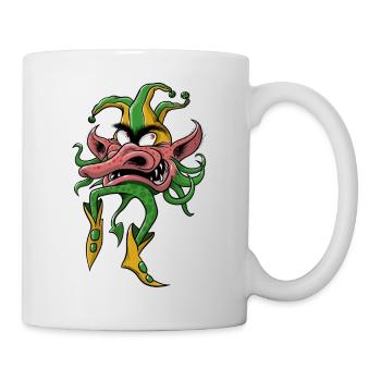 🤡 CIRCUS CLOWN Fun and Weird Gift Items - Mug - white - Right