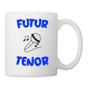 Humour bébé/ chanteur / futur tenor - Mug blanc - blanc - Droite