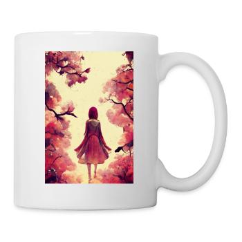 Manga Girl - Mug blanc - blanc - Droite