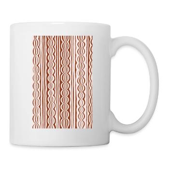 Simple Stripes Pattern - Mug - white - Right