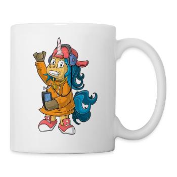 Hip Hop Unicorn - Mug - white - Right