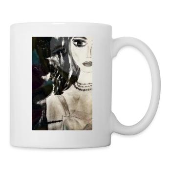 https://www.instagram.com/goldenvsilver/?hl=fr - Mug blanc - blanc - Droite