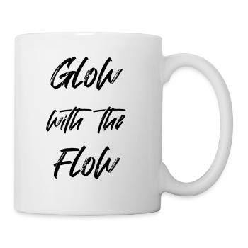 Glow with the Flow I - Tasse - Weiß - Rechts