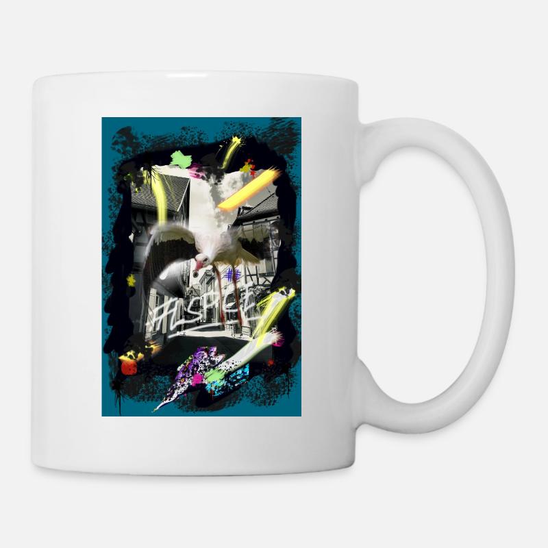 Alsace Art Street22 - Mug blanc - blanc