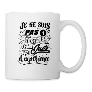 Je ne suis pas boomer - Mug blanc - blanc - Droite